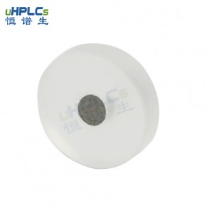 恒譜生超高壓PCTFE液相色譜耗材不銹鋼在線過濾器篩板，OD6.4*ID1.6*H1.6