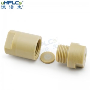 恒譜生PEEK泵進(jìn)樣器前HPLC液相色譜在線過(guò)濾器_4.6mm分析色譜_少金屬離子