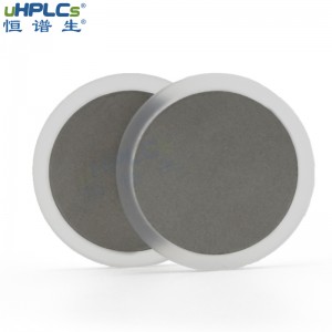 恒譜生HPLC在線過濾器PCTFE不銹鋼篩板液相色譜濾膜，OD22.4*ID19.0*H1.6