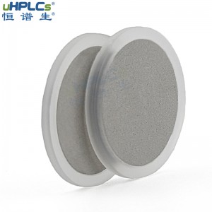 恒譜生HPLC在線過濾器PCTFE不銹鋼篩板液相色譜濾膜，OD22.4*ID19.0*H1.6